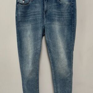 True Religion Faded Blue Skinny Jeans